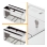 akvárium set DUBAI 120 WHITE LED