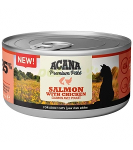 ACANA CAT PREMIUM PATE SALMON WITH CHICKEN  85 g