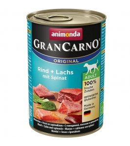 Gran Carno Adult losos & špenát 400g