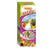 Deluxe tyčinky pre malé a stredné papagáje s vitamínmi a medom
