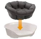 pelech pre psov a mačky SOFA 4 grey