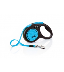 Flexi NEON S 5m/15kg páska, modrá