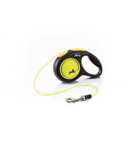 Flexi NEON XS 3m/8kg šnúrka, žltá