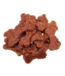 Kačacie mäso s ryžou v tvare kosti 9cm 500g maškrta pre psov