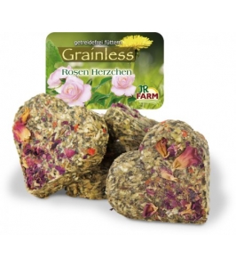 Grainless ružové srdiečka 105g