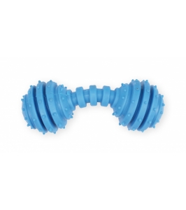 TPR DUMBBELL BLUE hračka pre psov